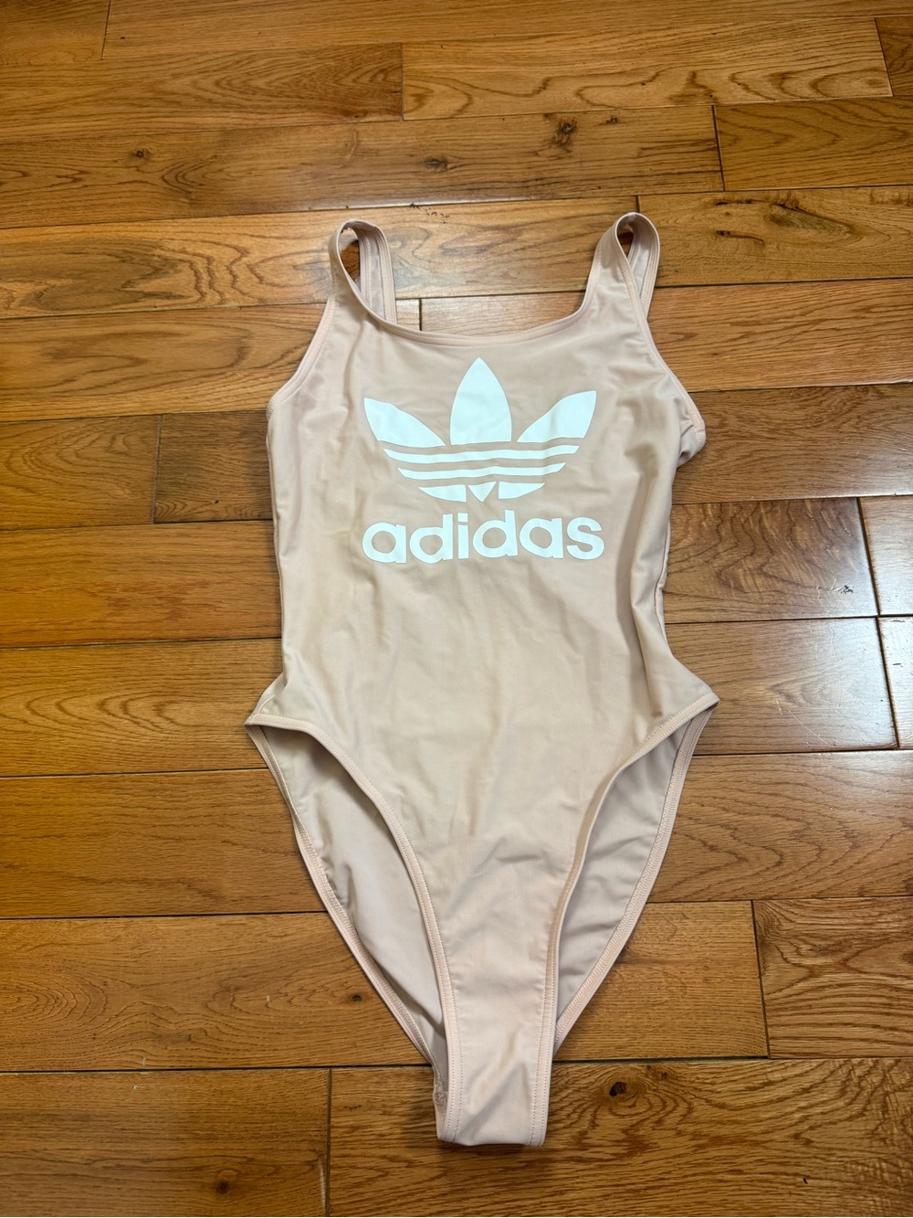 Adidas Original Trefoil Scoop-Neck One Piece Swimsuit